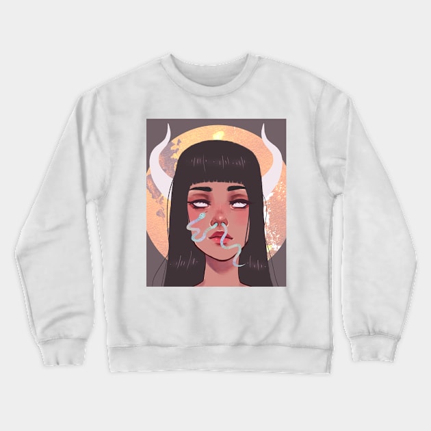 and the snakes start to sing. Crewneck Sweatshirt by essiethestrange